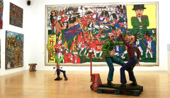 Robert Combas, exposition au Mac