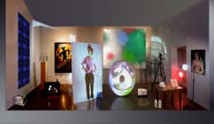 Tony Oursler, Studio : Seven Months of My Aesthetic Education (Plus Some)
