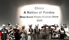 Zhao Bandi Panda Fashion Show