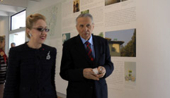 Isabelle Maeght et Giuliano Gori